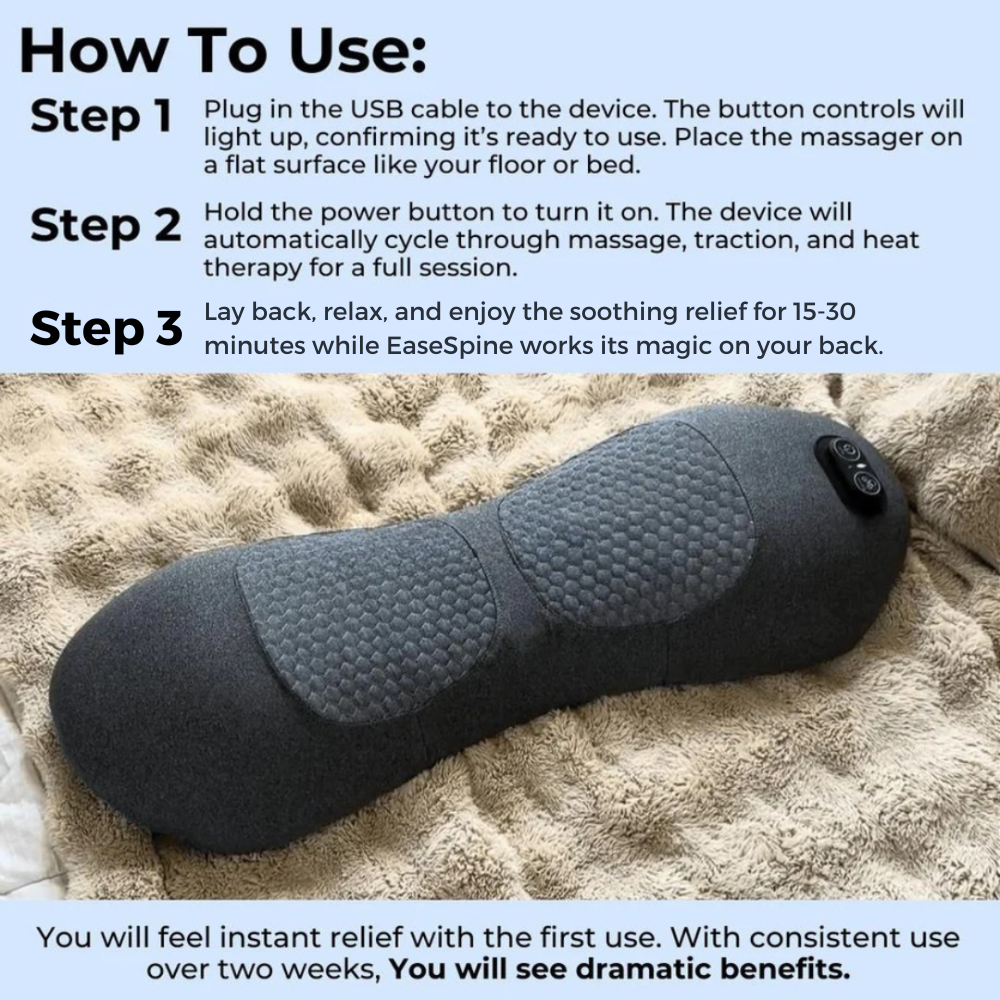 EaseSpine - Triple Action Pro Massager